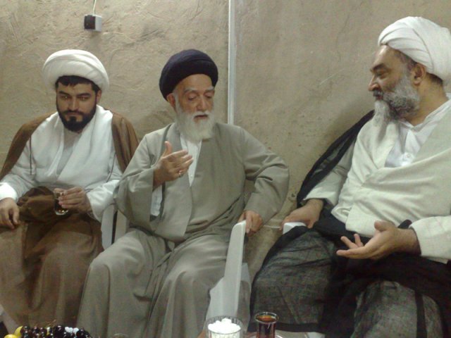 دیدار ایت الله نجفی ازمراجع وعلمای مشهد