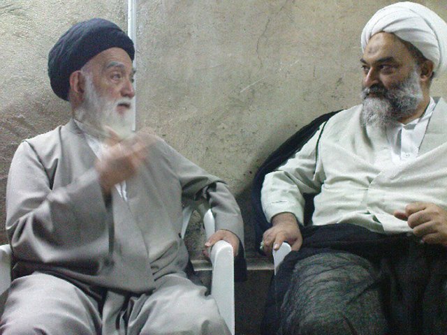 دیدار ایت الله نجفی ازمراجع وعلمای مشهد