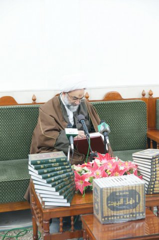 روایت تصویری سخنرانی ایت الله نجفی درنجف اشرف