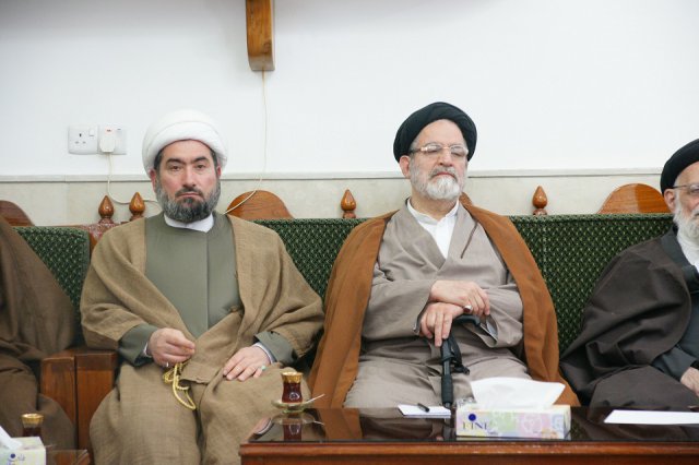 روایت تصویری سخنرانی ایت الله نجفی درنجف اشرف