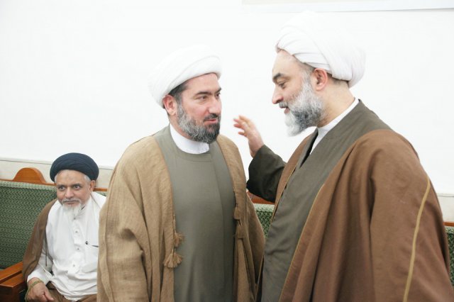 روایت تصویری سخنرانی ایت الله نجفی درنجف اشرف