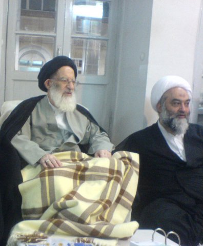دیدار آیت الله نجفی از مرجع عالیقدر آیت الله العظمی شبیری زنجانی 